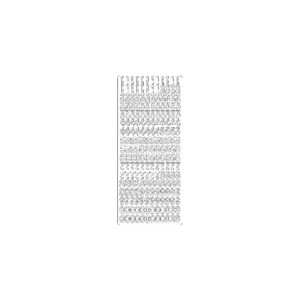 Decorstix 10x23cm tal h13mm guld