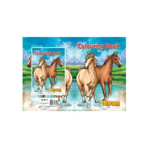 Malebog A4 Horses 16 sider
