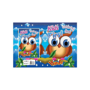 Malebog A4 Kids First Birds 16 sider