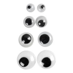 Rulleøjne, diam, 4+6+8+10 mm, 40 ass,/ 1