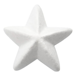 Stjerne, B: 11 cm, hvid, 25 stk,/ 1 pk,