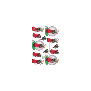 3D ark golf taske 10 ark