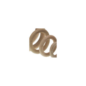 Træ ringe Ø: 35x7mm 1 stk