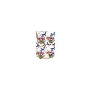 3D ark Quick Cards Blomster eng 10stk