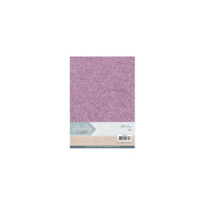 Glitter karton A4 230g pink