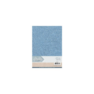 Glitter karton A4 230g bright blue