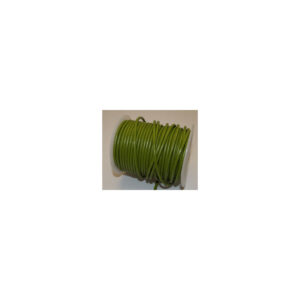 Lædersnøre 3mm/25m lime