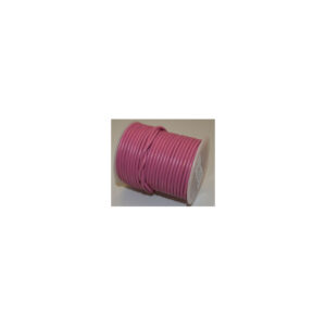 Lædersnøre 3mm/1m pink