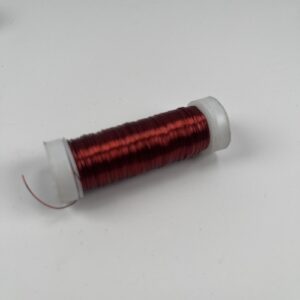 Tråd metal (kobber) rød fv. 0,35mm x 50m