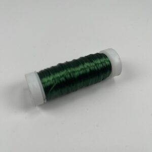 Tråd metal(kobber) grøn fv. 0,35mm x 50m