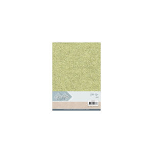 Glitter karton A4 230g guld 1ark