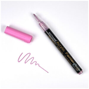 12 Acryl tush 0,7-1mm Pink