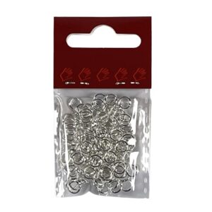 Split ring sølv fv 5mm x 0,8mm 10gram