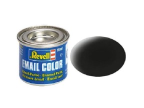 00V 632108 Emalje maling sort mat 14ml