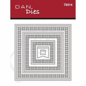 79314 Dies Dan Hardanger firkanter