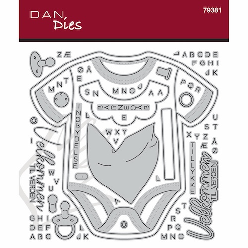 Dies Dan 79381 Baby body kort