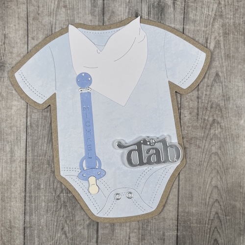 Dies Dan 79381 Baby body kort - Billede 3