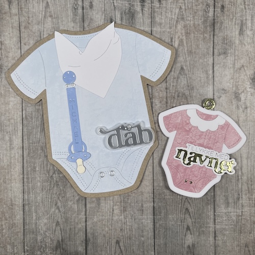 Dies Dan 79381 Baby body kort - Billede 4