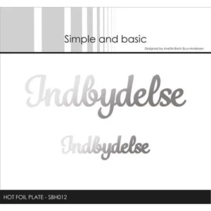 SBH012 Simple and Basic hotfoil