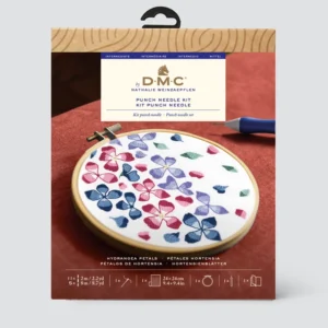 Dmc Designer collection punchneedle kit hydrangea peta