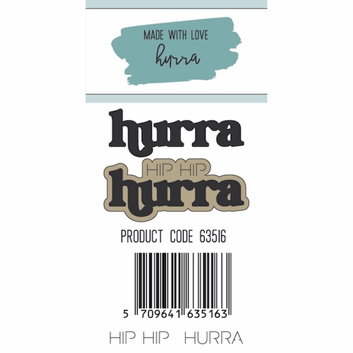 Dies Made With Love Hurra 63516 - Billede 2