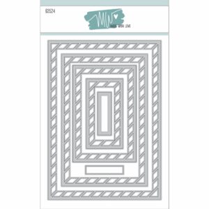 63524 Dies Made With Love Candy stripes - Small