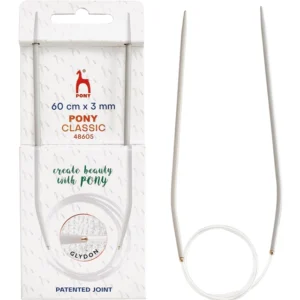 Pony rundpind aluminium 60cm 3,00 48605