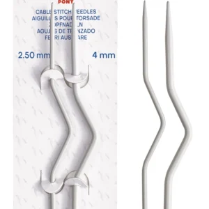 Pony snoningspinde 2,50/4,00mm aluminium 60610