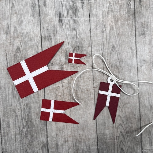 Dies Dan til og fra flag / flagranke - Billede 3