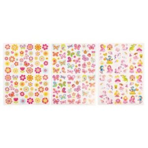 Stickers / klistermærker eventyr 3ark