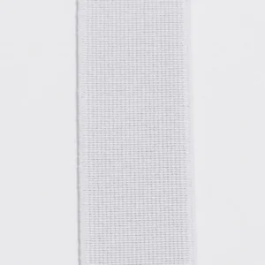 Elastik krympebeh. 40mm Hvid, 1meter