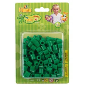 Hama 8510 maxi perler i blister 250stk Grøn