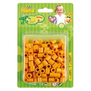 Hama 8524 maxi perler i blister 250stk Bamsegul