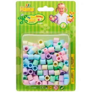 Hama 8525 maxi perler i blister 250stk Mix 52