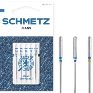 Schmetz Maskinnåle jeans 130/705 h-j 90-110 5 stk. sb