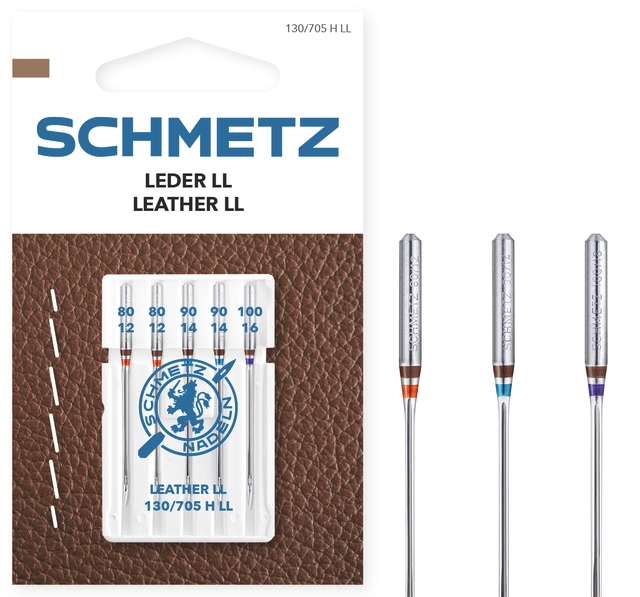 Schmetz Maskinnåle læder 80-100 5 stk. sb