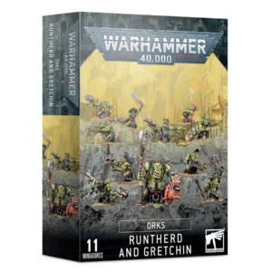 50-16 Warhammer 40k: Orks - Runtherd & Gretchin