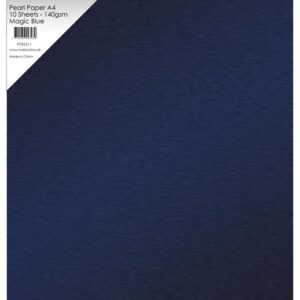 Paper Favourites Pearl Paper "Magic Blue" PFSS311