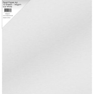Paper Favourites Pearl Paper "Ice White" PFSS317