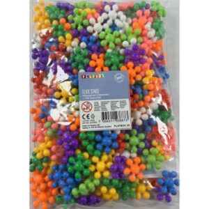 Perler plast klick-stjerner 26 x10mm
