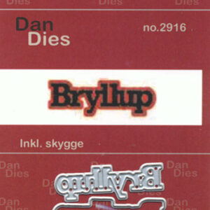 2916 Dies Dan Bryllup mellem