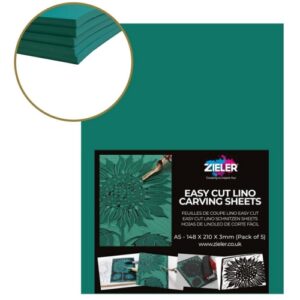 ZIELER Linoliums ark A5, 5 stk.