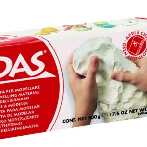 DAS LER. 500g. Hvid