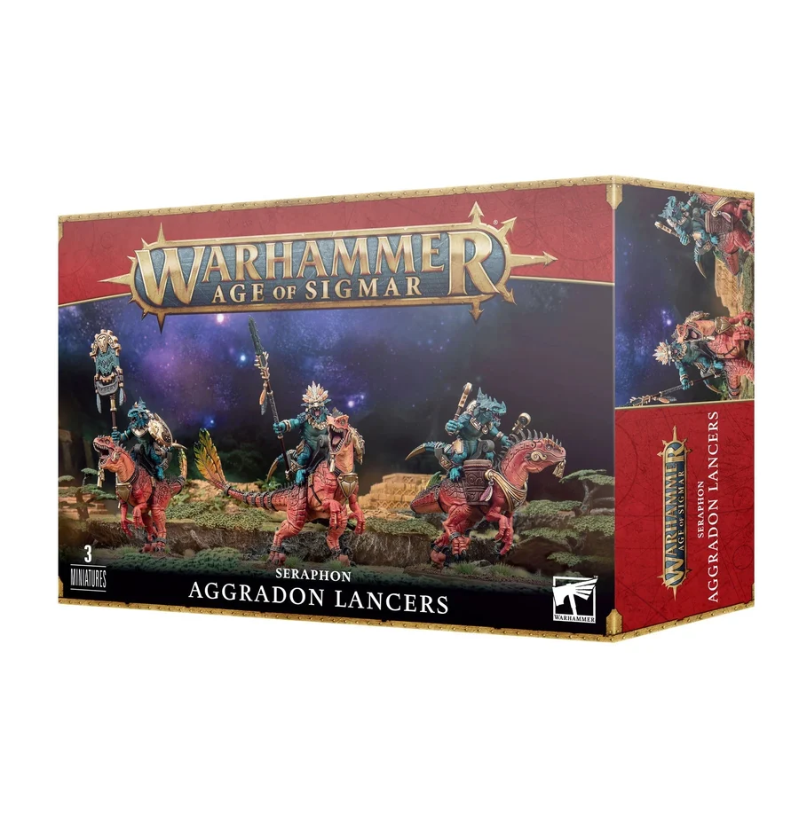 88-18 Age of Sigmar: Seraphon - Aggradon Lancers