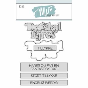 63461 Dies Made With Love Det skal fejres