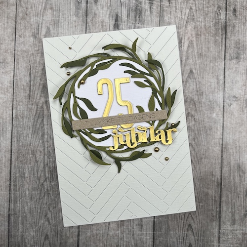 63495 Dies Made With Love Wreat with oplats - Billede 5