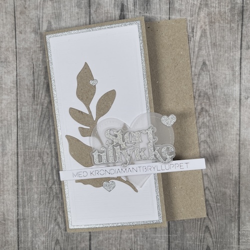 63503 Dies Made With Love Stort tillykke - Billede 3