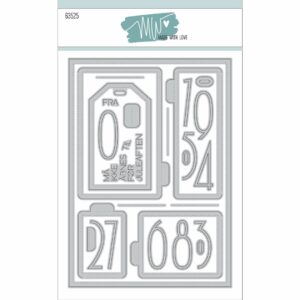 63524 Dies Made With Love Kalender døre - Small