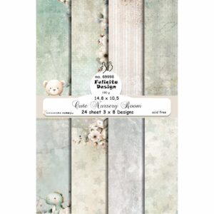 69998 Card A6 14,8x10,5cm 200g 24stk 3x8 design