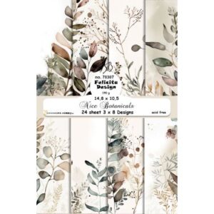 70307 Card A6 14,8x10,5cm 200g 24stk 3x8 design
